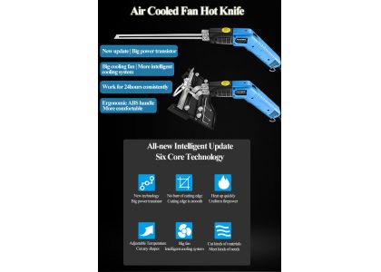 Innovative Air-Cooled Hot Knife Revolutionizes Precision Foam Cutting